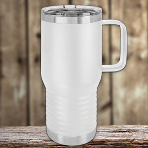 A Kodiak Coolers Custom Travel Tumbler 20 oz with your Logo or Design Engraved - Special Black Friday Sale Volume Pricing - LIMITED TIME.