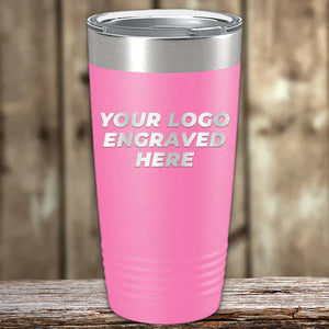 A Kodiak Coolers custom tumbler with your logo engraved on it.