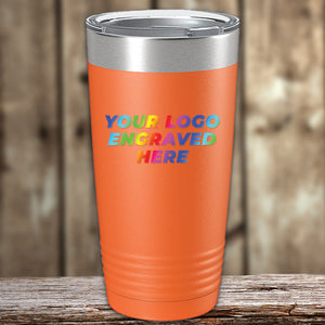 A Kodiak Coolers Custom Tumbler with your business logo printed.