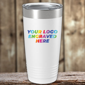 A Kodiak Coolers custom tumbler with your business logo printed on it.