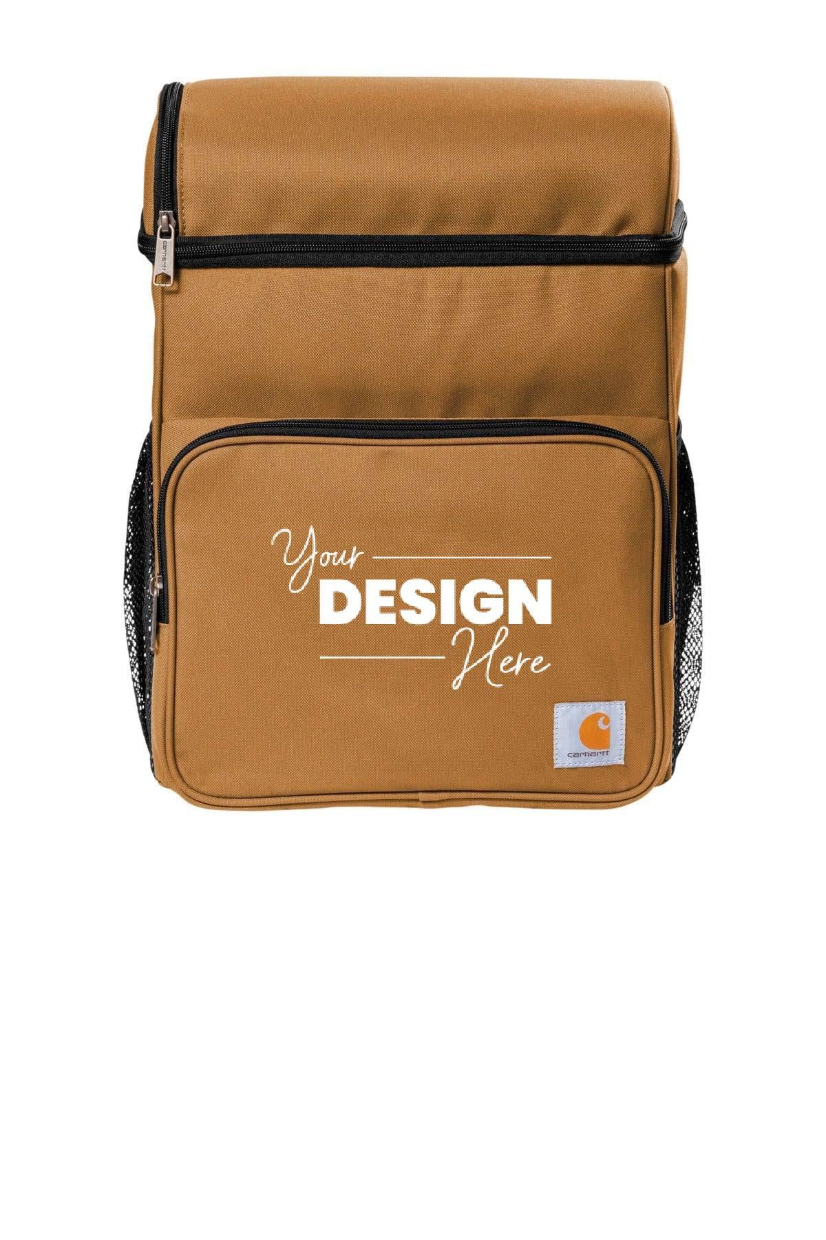 Design Custom Embroidered Carhartt Backpack 20-Can Cooler CT89132109