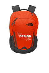 north face connector backpack grey The North Face Connector Backpack. NF0A3KX8 Tibetan Orange/ Asphalt Grey / OSFA